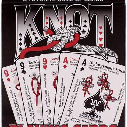 Knot Tying Playing Cards