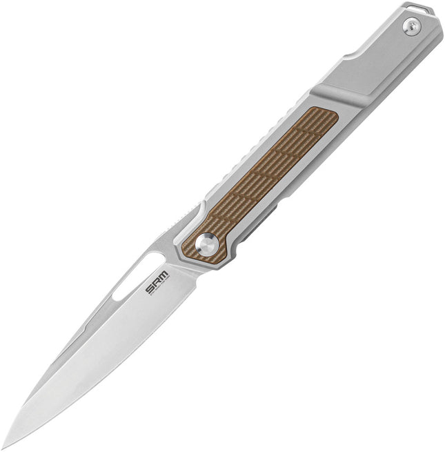 Titanium Framelock Tan