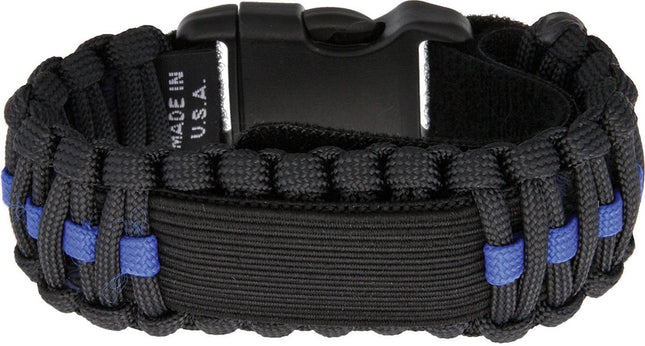 Para Cord Watch Band Blue Line