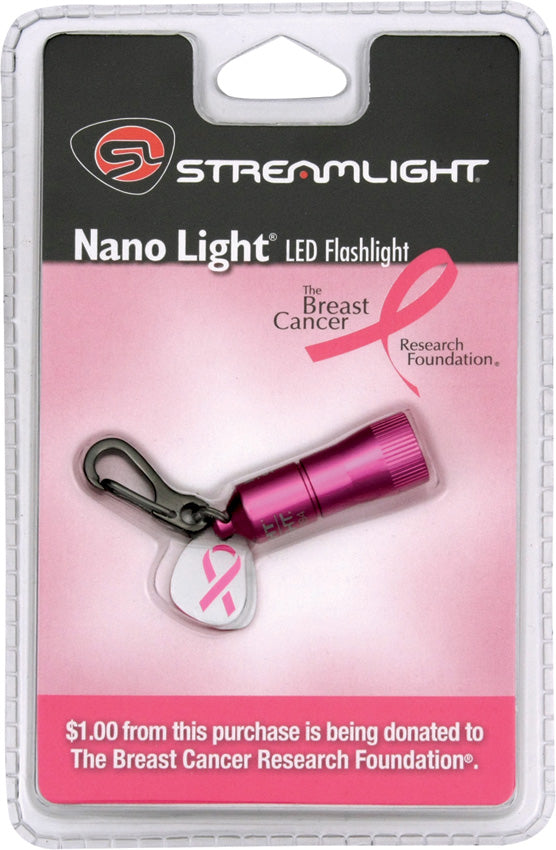 Pink Nano Light with White LED