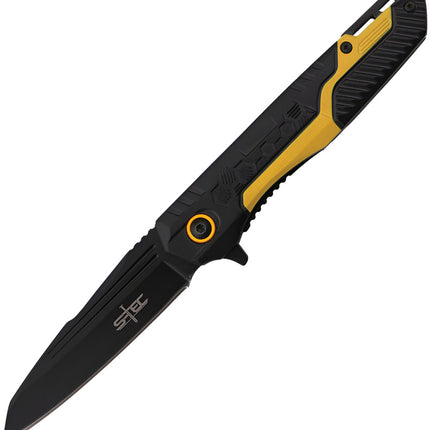 Linerlock A/O Black/Yellow