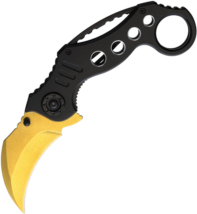 Karambit Linerlock A/O Gold