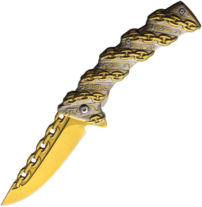 Chain Linerlock A/O Gold