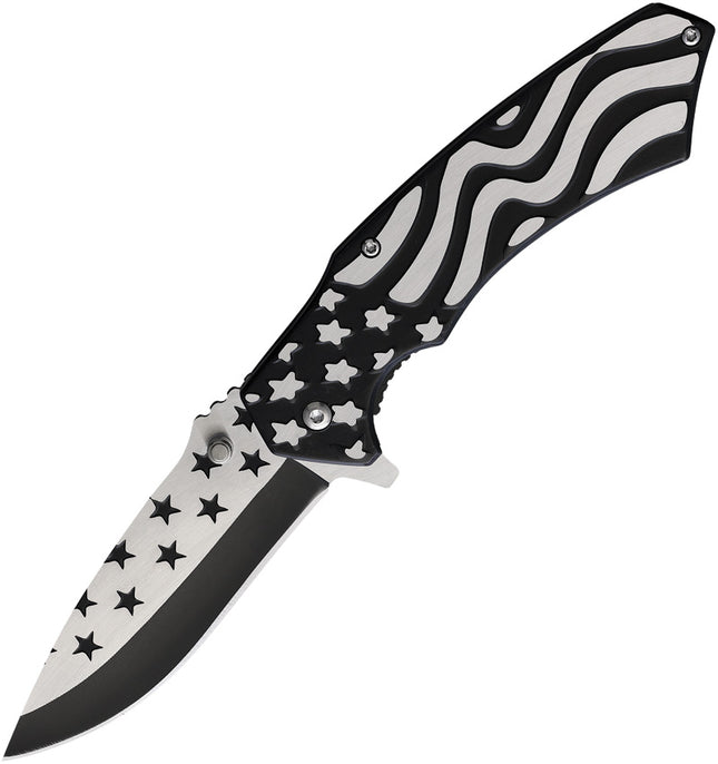 Flag Linerlock A/O Black