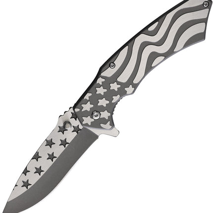 Flag Linerlock A/O Gray