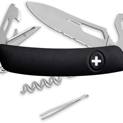 SH03 Swiss Pocket Knife Black