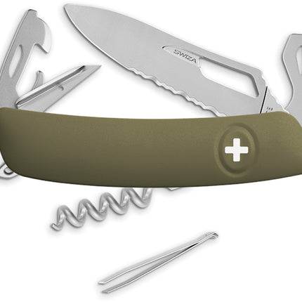 SH03 Swiss Pocket Knife Olive