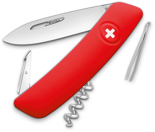 D01 Swiss Pocket Knife Red