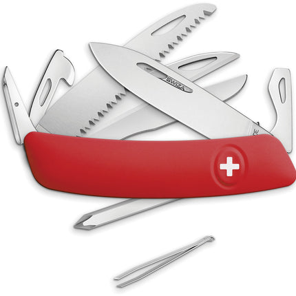D10 Pocket Knife Red