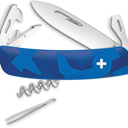 C03 Button Lock Blue Camo