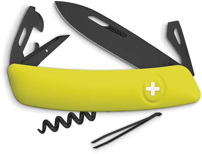 D03 Swiss Pocket Knife Yellow