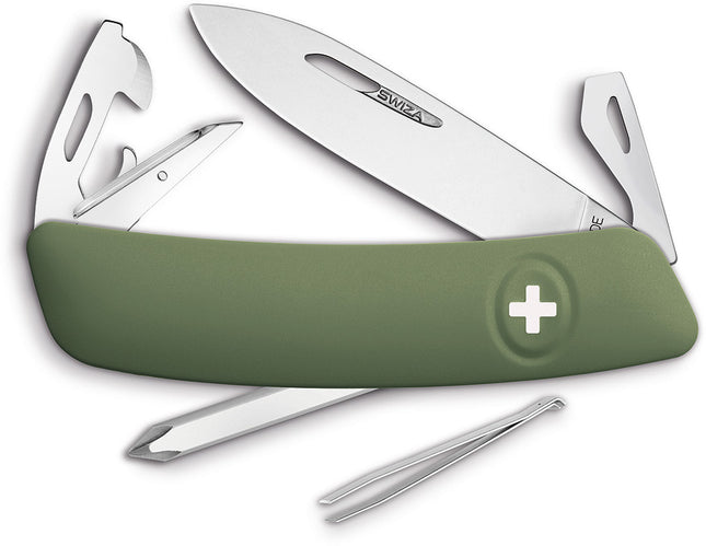D04 Swiss Pocket Knife OD