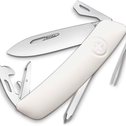 D04 Swiss Pocket Knife White