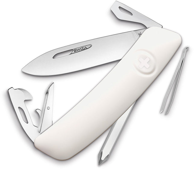 D04 Swiss Pocket Knife White