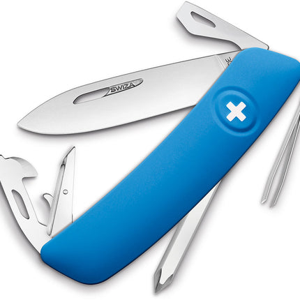 D04 Swiss Pocket Knife Blue