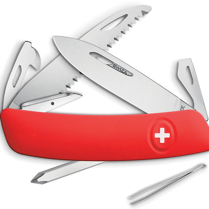 D06 Swiss Button Lock Red