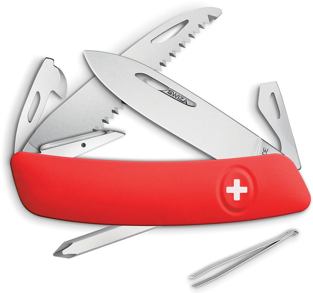 D06 Swiss Button Lock Red