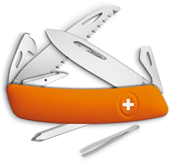 D06 Swiss Pocket Knife Orange