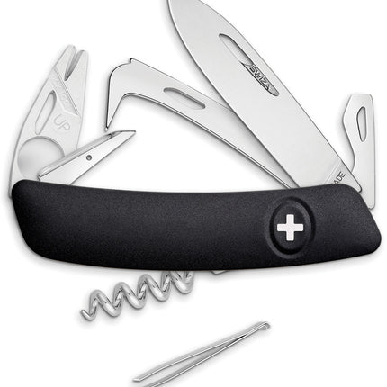 HO05TT Horse Pocket Knife Blk