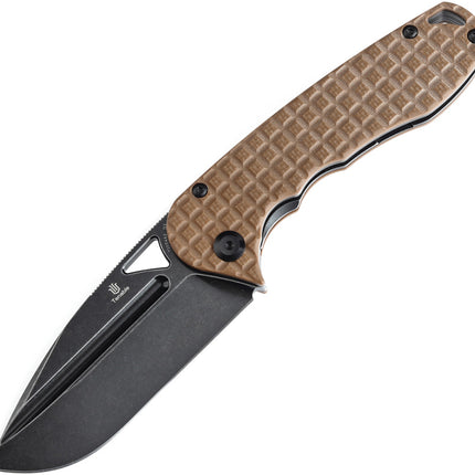 Bömbur Brown G10 with Frag Pat