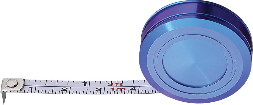 Keychain Measuring Tape Blue