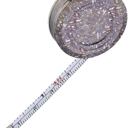 Keychain Measuring Tape Purple