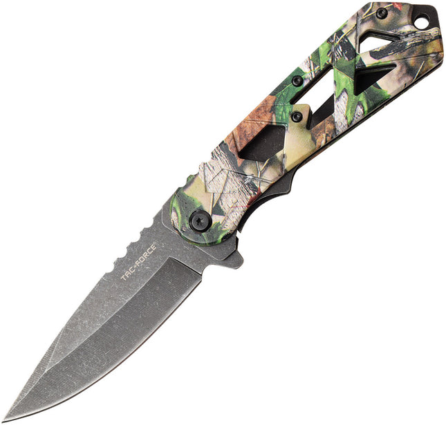 Linerlock A/O Green Camo