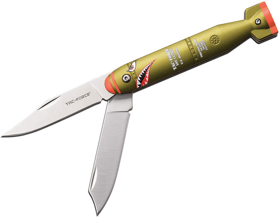 Bomb Knife Slip Joint Green