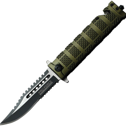 Knurled Rescue Linerlock A/O