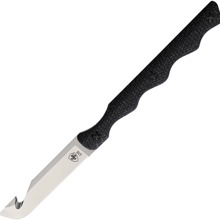 Neck Knife Drop Point Black
