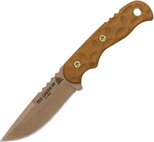 Tex Creek 69 Tan Blade/Handle