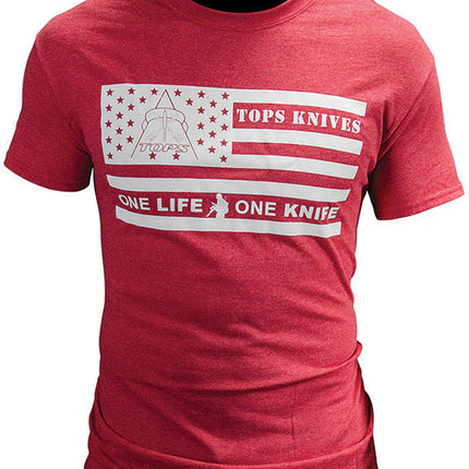 T-Shirt Flag Logo Red XL