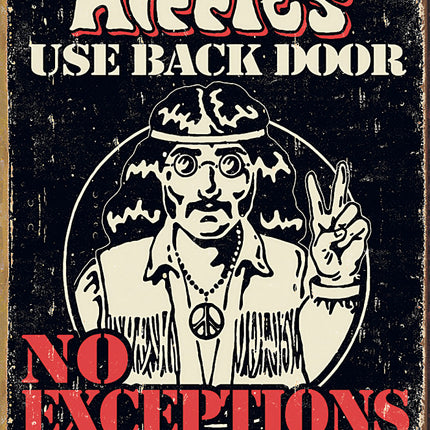 Hippies Use Back Door