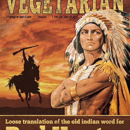 Vegetarian Translation Sign