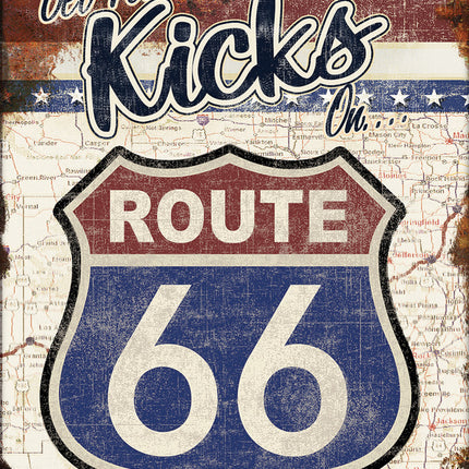 Your Kicks Route 66 Sign