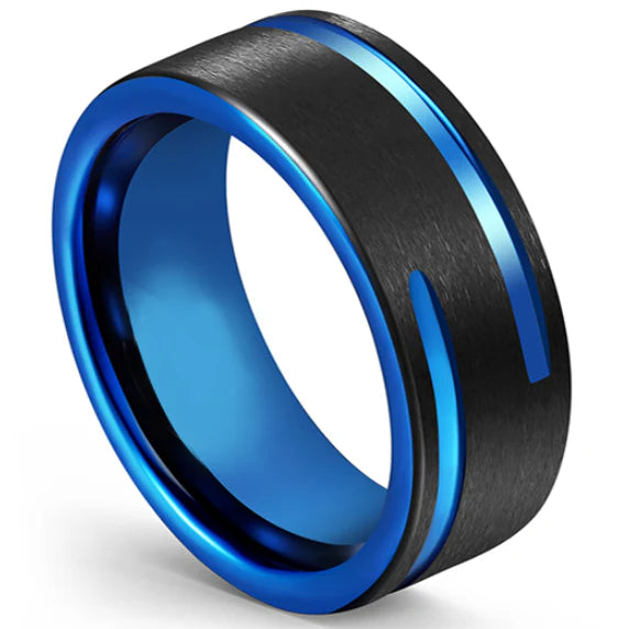 Tungsten Wedding Band 8mm