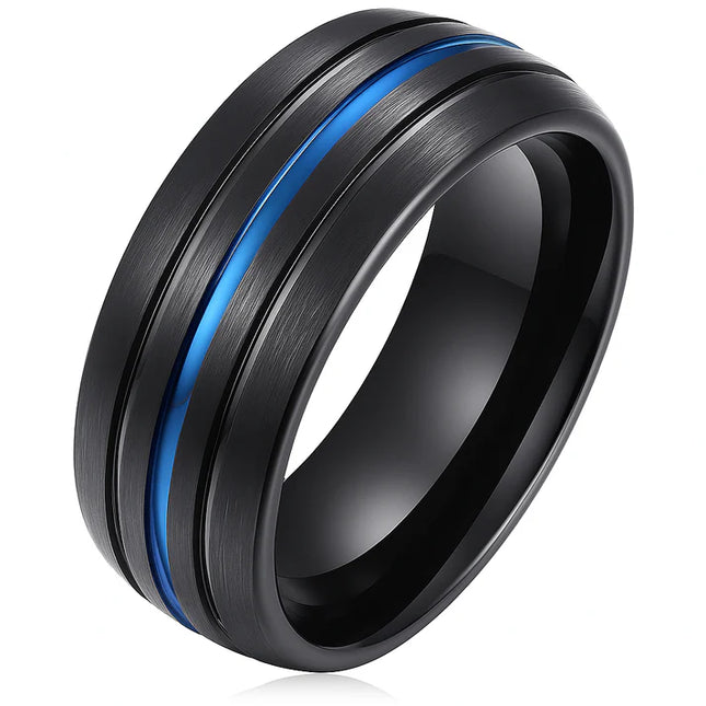 Tungsten Wedding Band 8mm