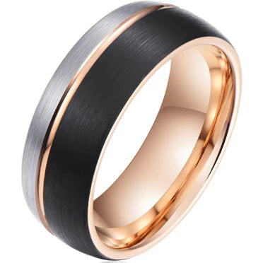 Tungsten Wedding Band 8mm