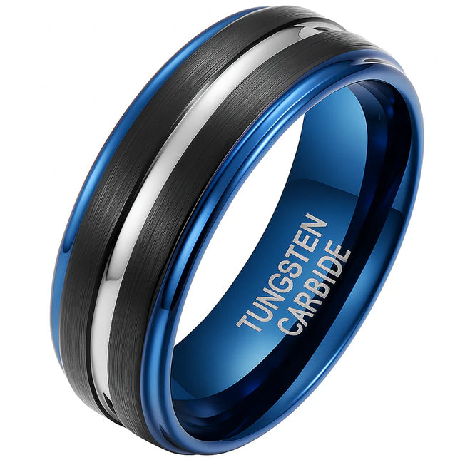 Tungsten Wedding Band 8mm