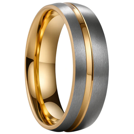 Tungsten Wedding Band 8mm