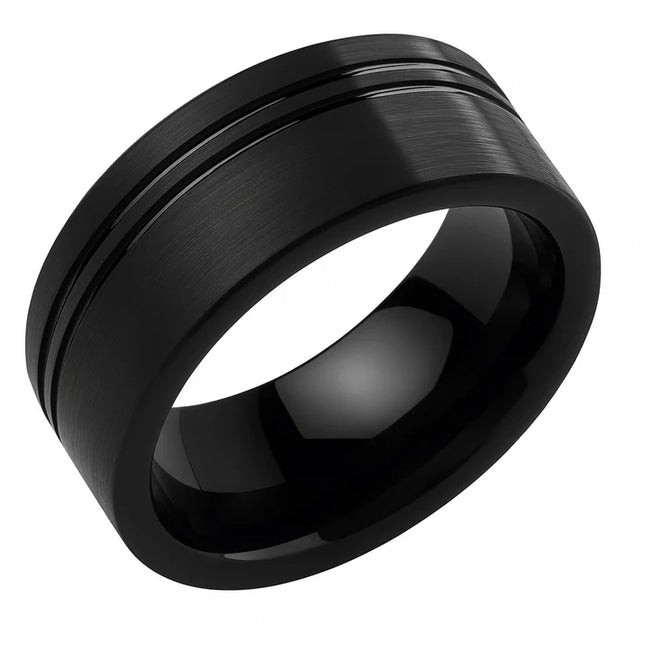 Tungsten Wedding Band 8mm