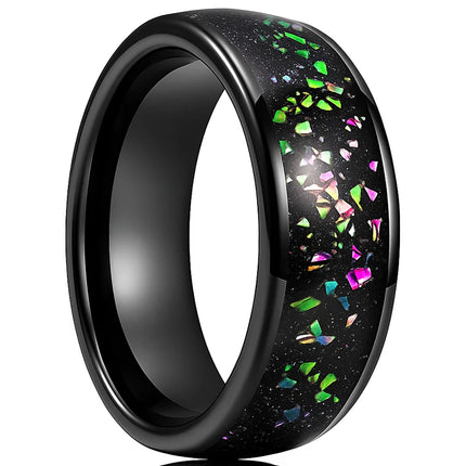 Tungsten Wedding Band 8mm