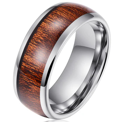 Tungsten Wedding Band 8mm