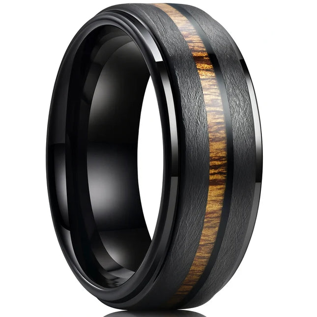 Tungsten Wedding Band 8mm