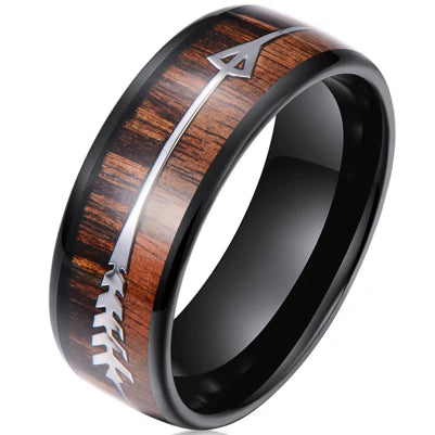 Tungsten Wedding Band 8mm