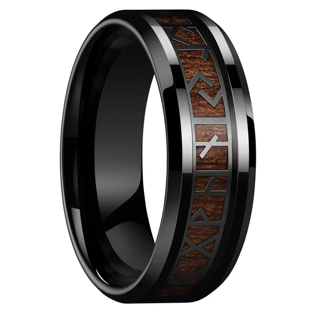 Tungsten Wedding Band 8mm
