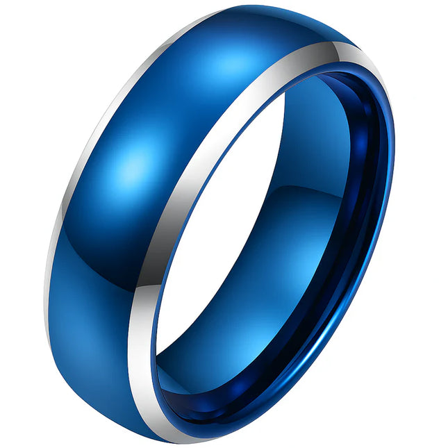 Tungsten Wedding Band 8mm