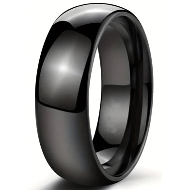 Tungsten Wedding Band 8mm
