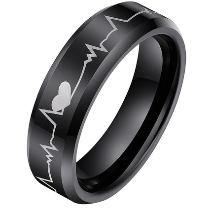 Tungsten Wedding Band 6mm