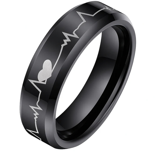 Tungsten Wedding Band 6mm